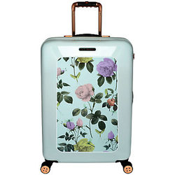 Ted Baker Distinguished 4-Wheel 69.5cm Medium Suitcase, Green